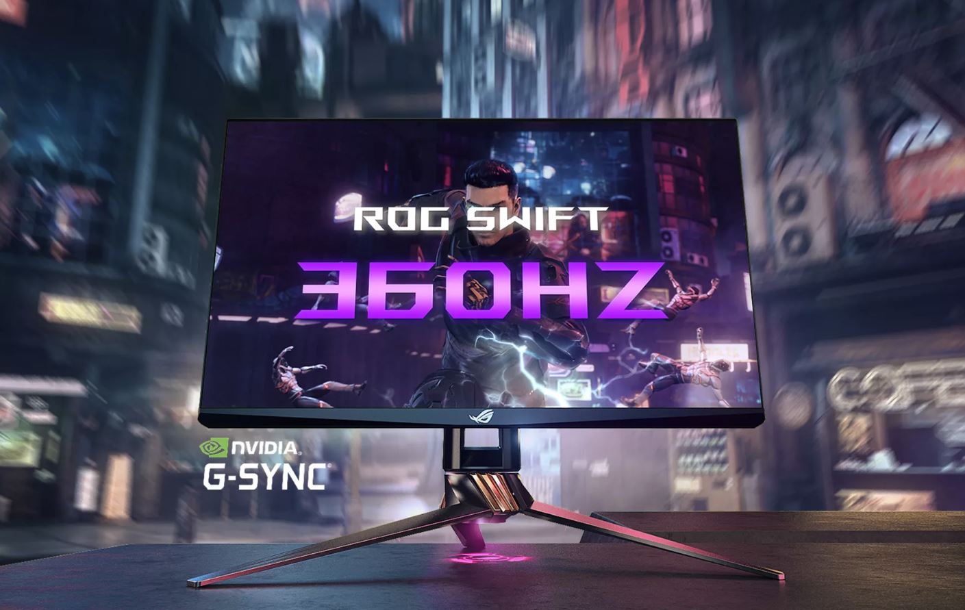 CES ] Asus présente le premier écran 360 Hz et Nvidia G-Sync