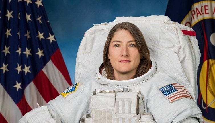 Christina Koch, astronaute de la NASA.