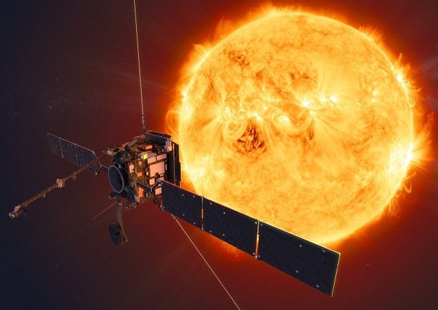 La sonde Solar Orbiter de l'ESA.