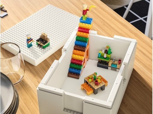 Ikea et LEGO lancent la plus chouette des boites de rangement