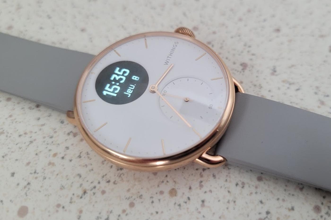 Whithings ScanWatch rose gold
