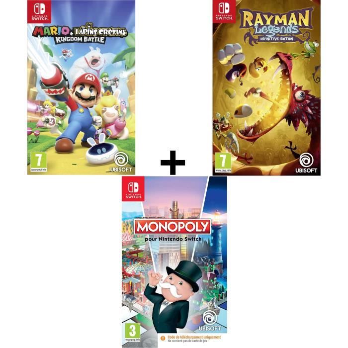 Bon Plan] Trois jeux Switch pour seulement 44,99 € sur Cdiscount