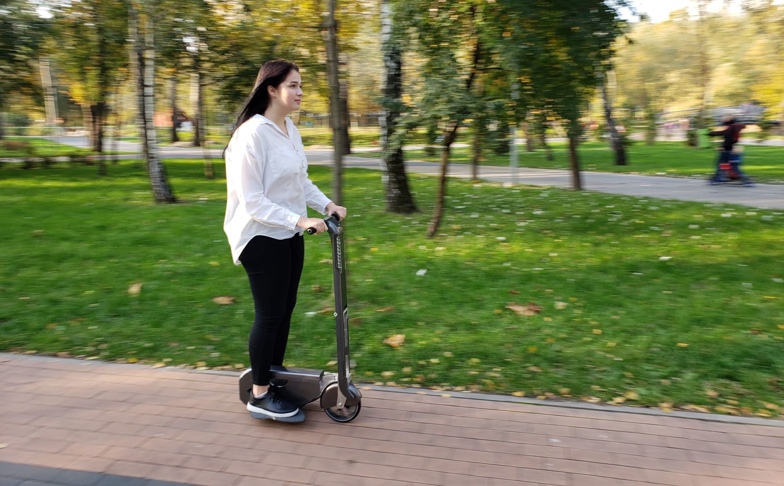 Boozter : une trottinette électrique légère et pliable