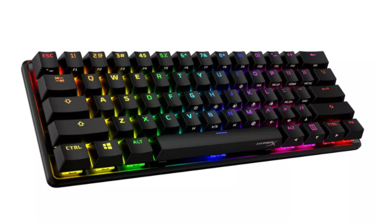 CES 2021 : HyperX annonce son premier clavier gaming mécanique 60%
