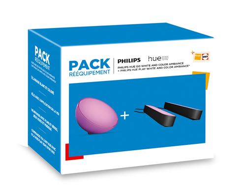 🔥 Bon plan : un pack Philips Hue Go avec le module pont est disponible à  79 euros