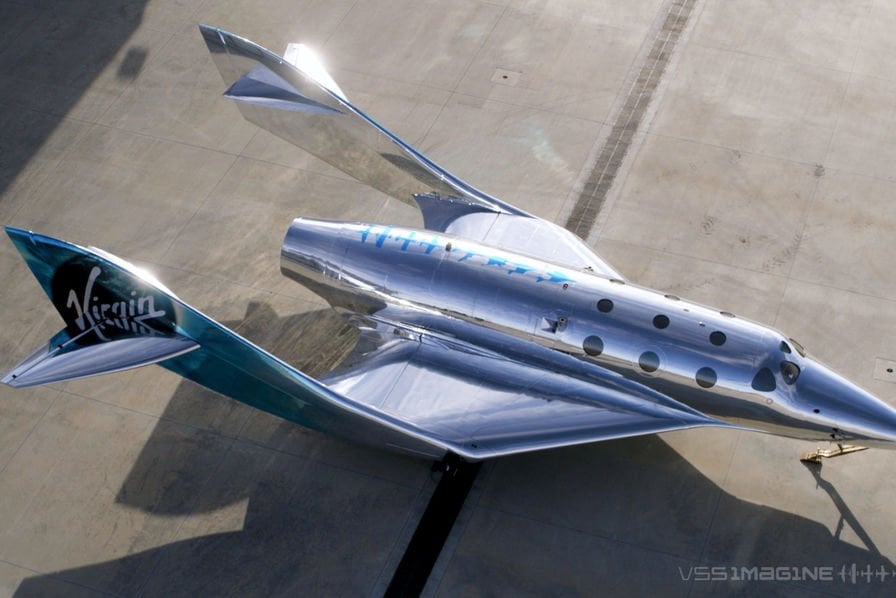 VSS Unity, la navette de Virgin Galactic