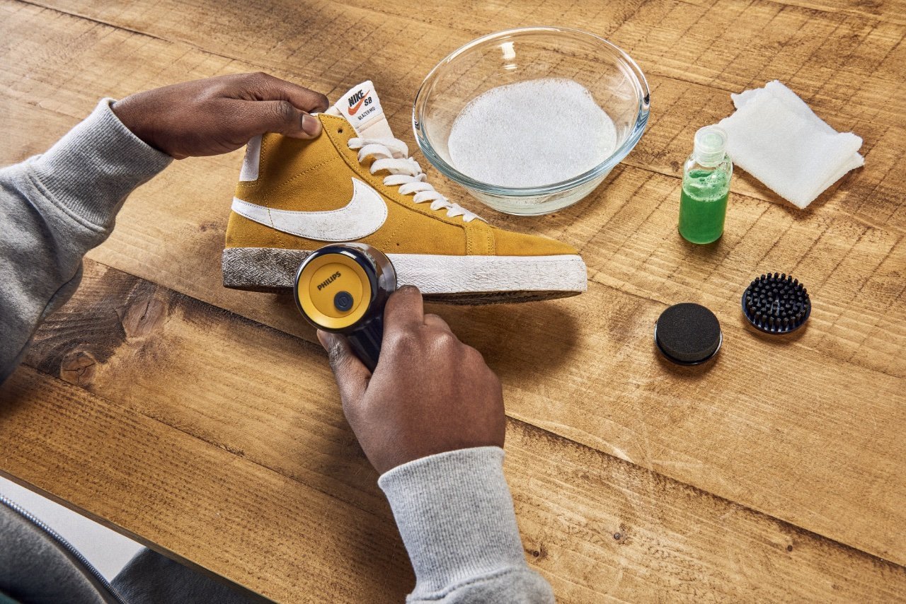 Le nettoyeur de chaussures de Philips Sneaker Cleaner