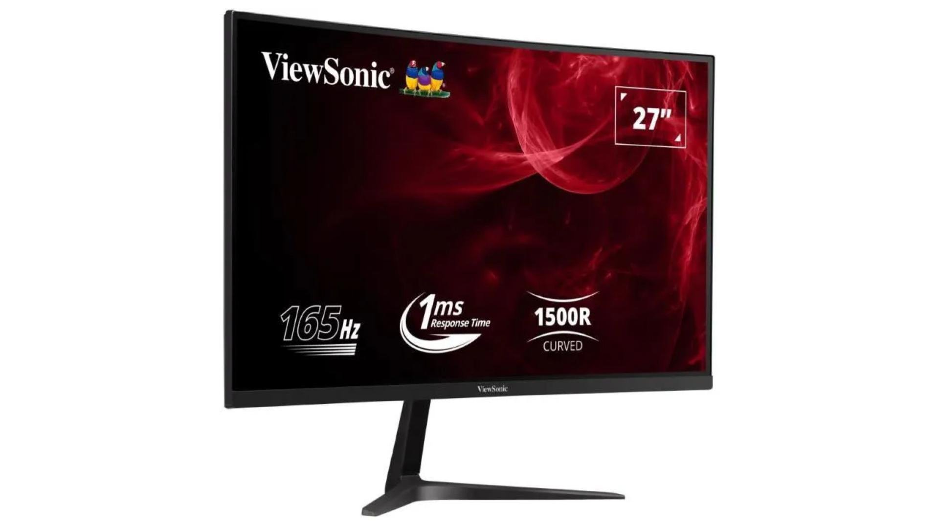 Parfait pour le gaming, cet écran incurvé de 27 pouces, 165 Hz est