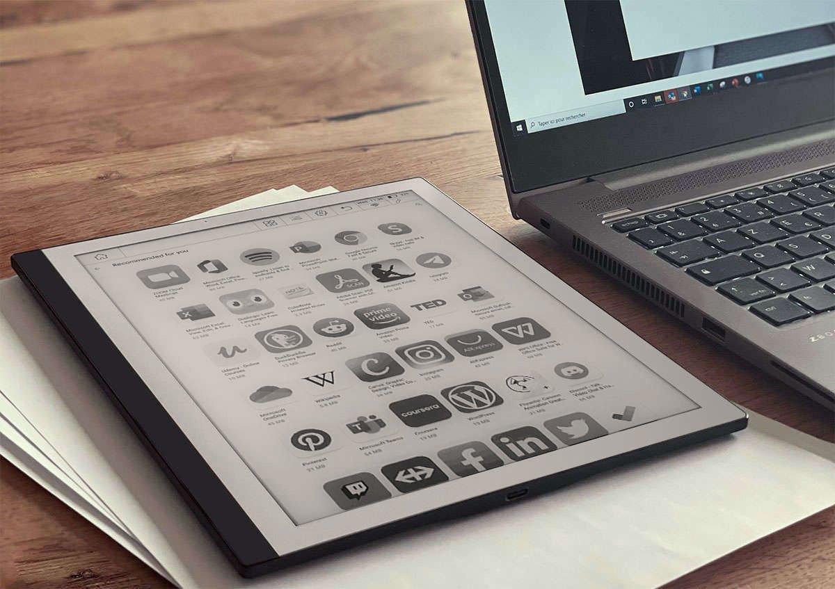 Test de la Bookeen Notéa : liseuse, tablette, bloc-notes… Le tout-en-un