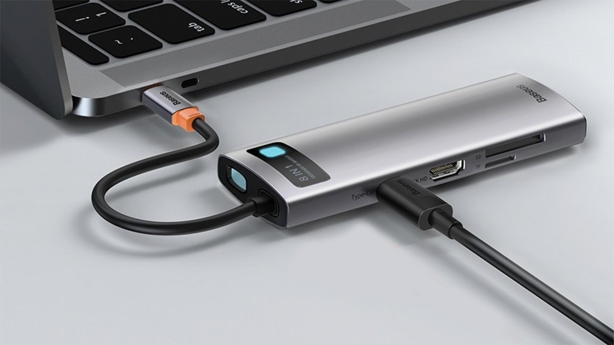 Le Hub USB-C 8-en-1 de Baseus est en promotion sur Aliexpress.