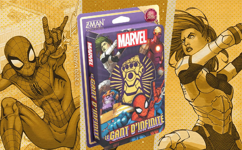 Marvel - Le Gant d'Infinité : Un Jeu Love Letter - Le Petit Caribou