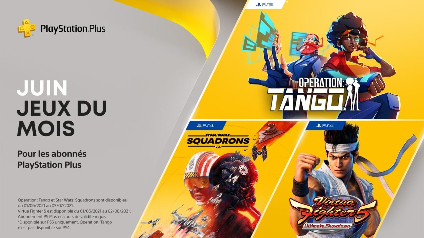 Sony PlayStation Plus Juin 2021