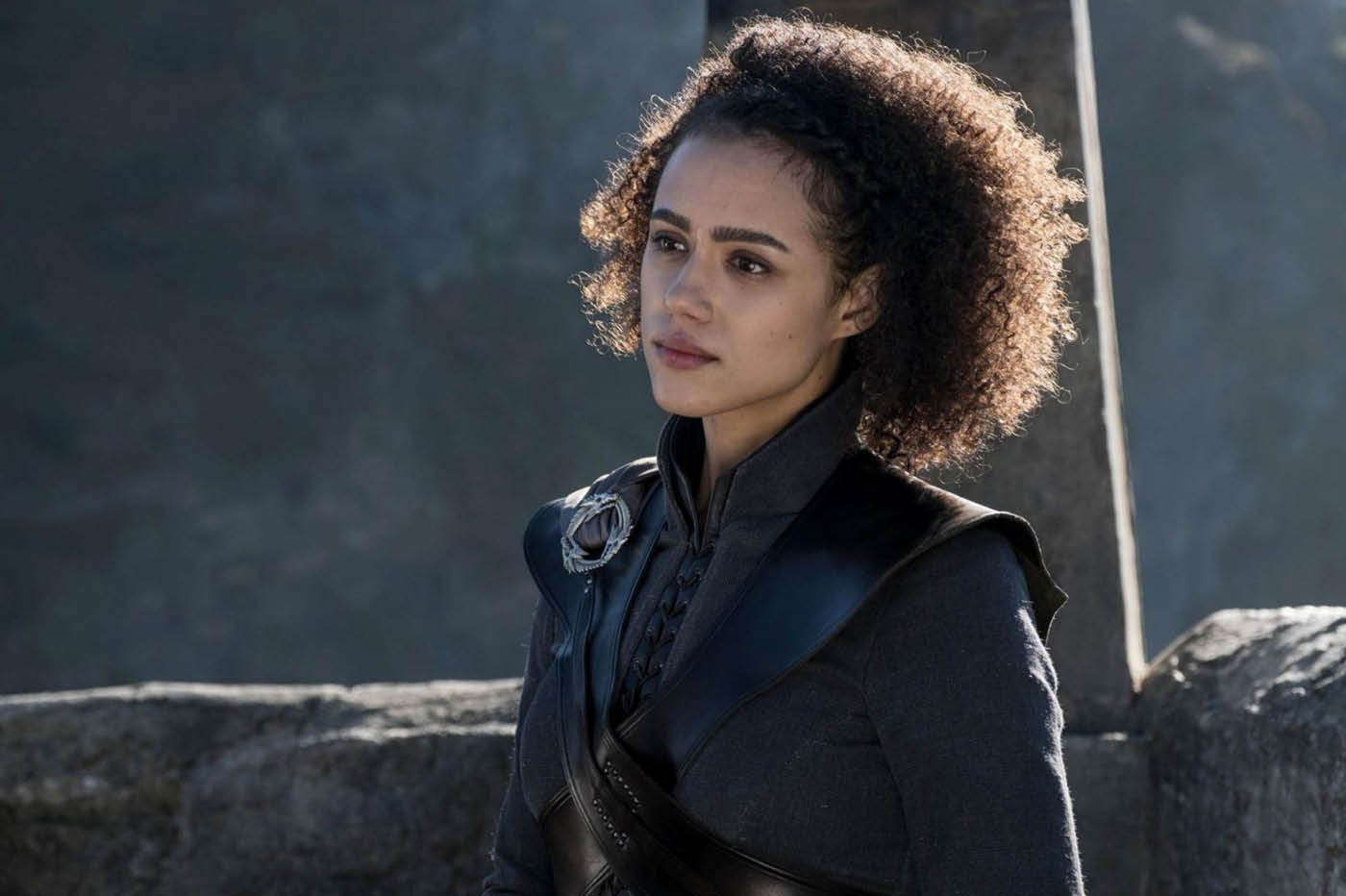 Natalie Emmanuel dans la série Game of Thrones