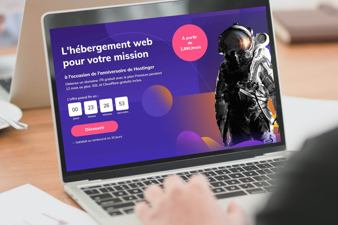 Promotion Hébergement web Hostinger