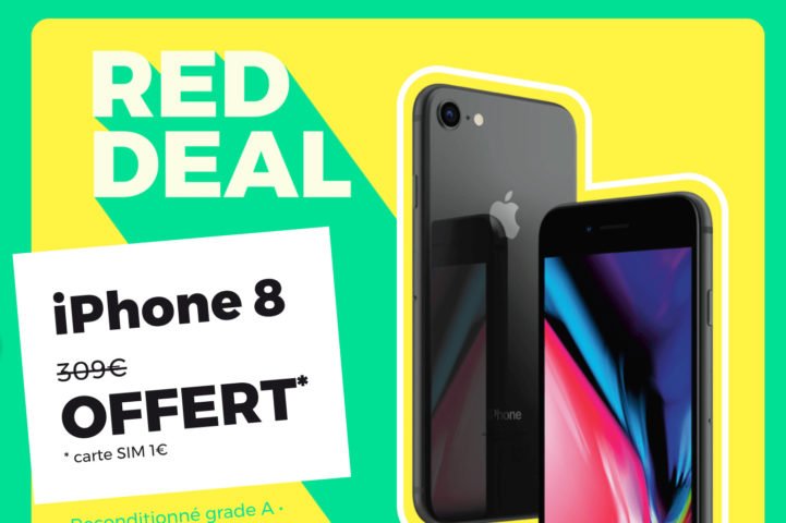 RED deal iPhone 8 RED by SFR
