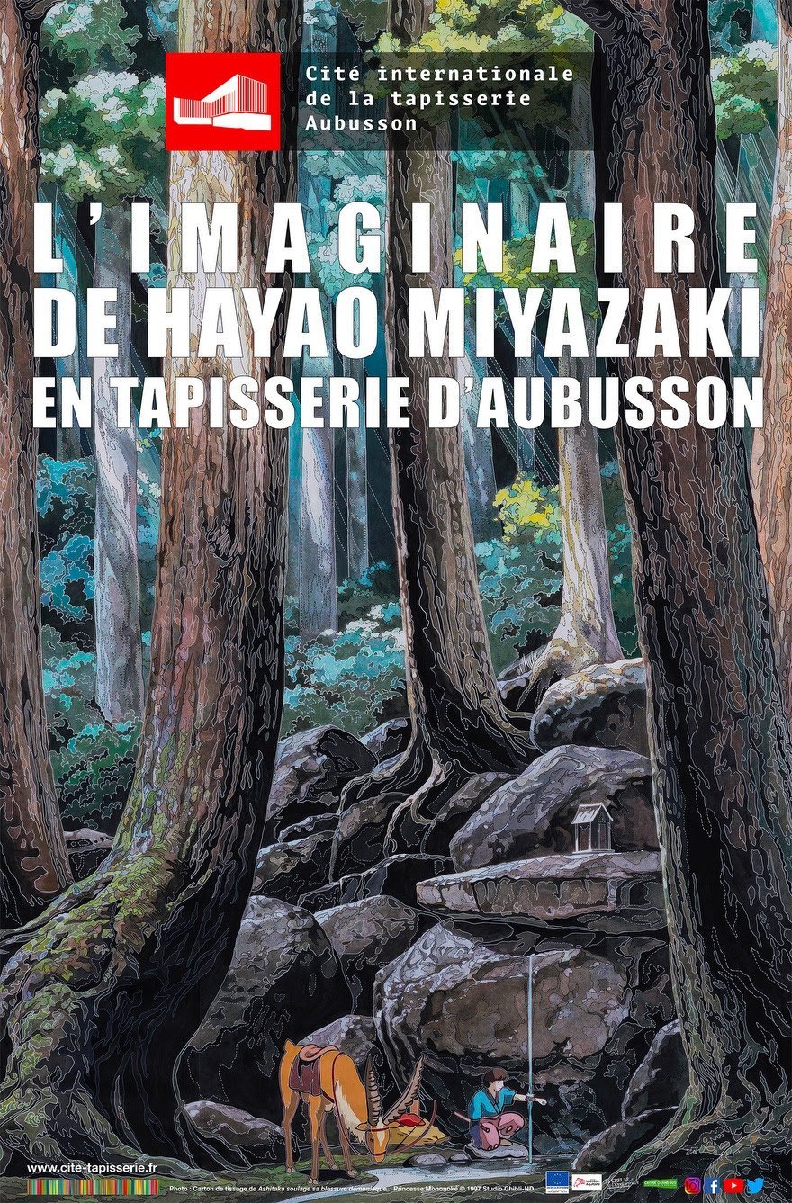 Hayao Miyazaki, maître de l'animation japonaise  Cité internationale de la  tapisserie - Aubusson