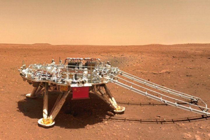 Tianwen-1 rover Zhurong Mars