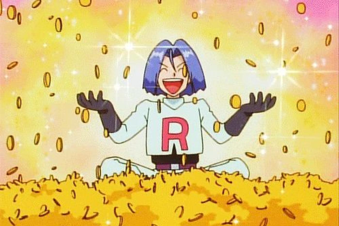 James riche dans Pokémon l'anime