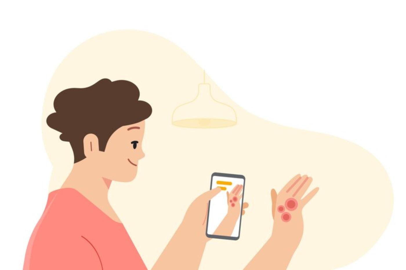 Application Google contre les problèmes de peau