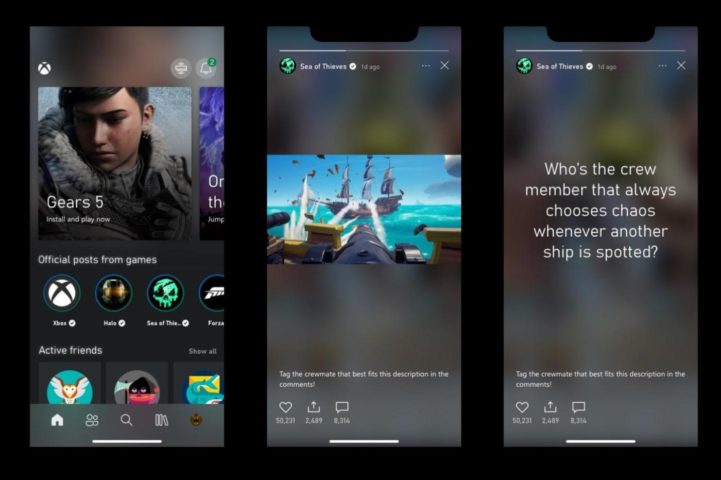 Microsoft stories Application Xbox