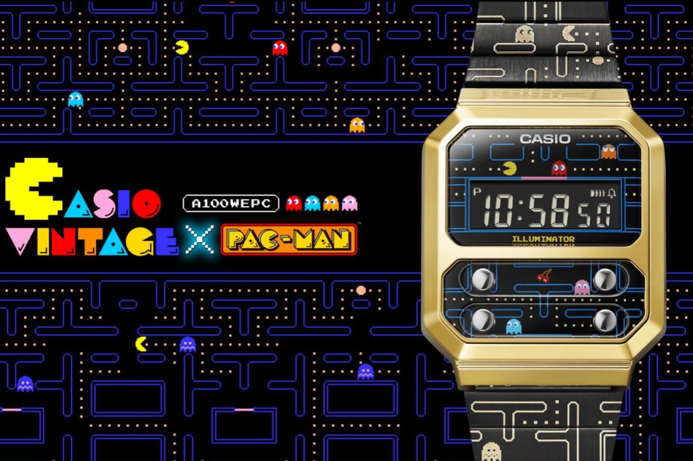 Montre Pac-Man Casio