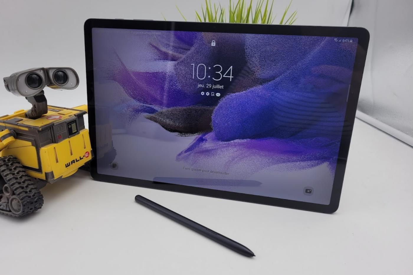 SAMSUNG - Stylet pour tablette Galaxy Tab S7/S7+ - Argent