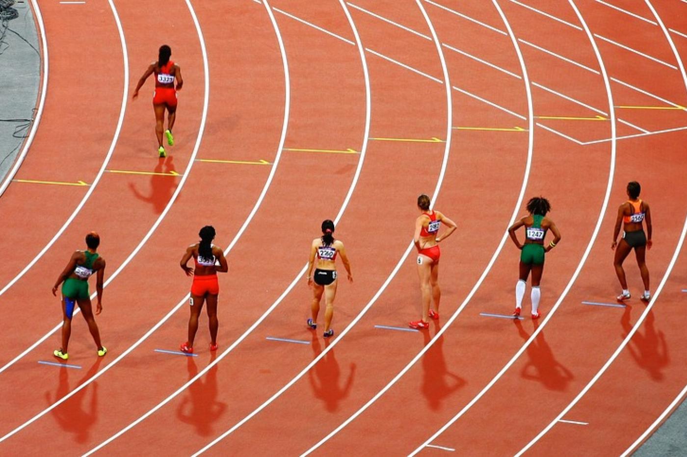 Course d'athlétisme sport