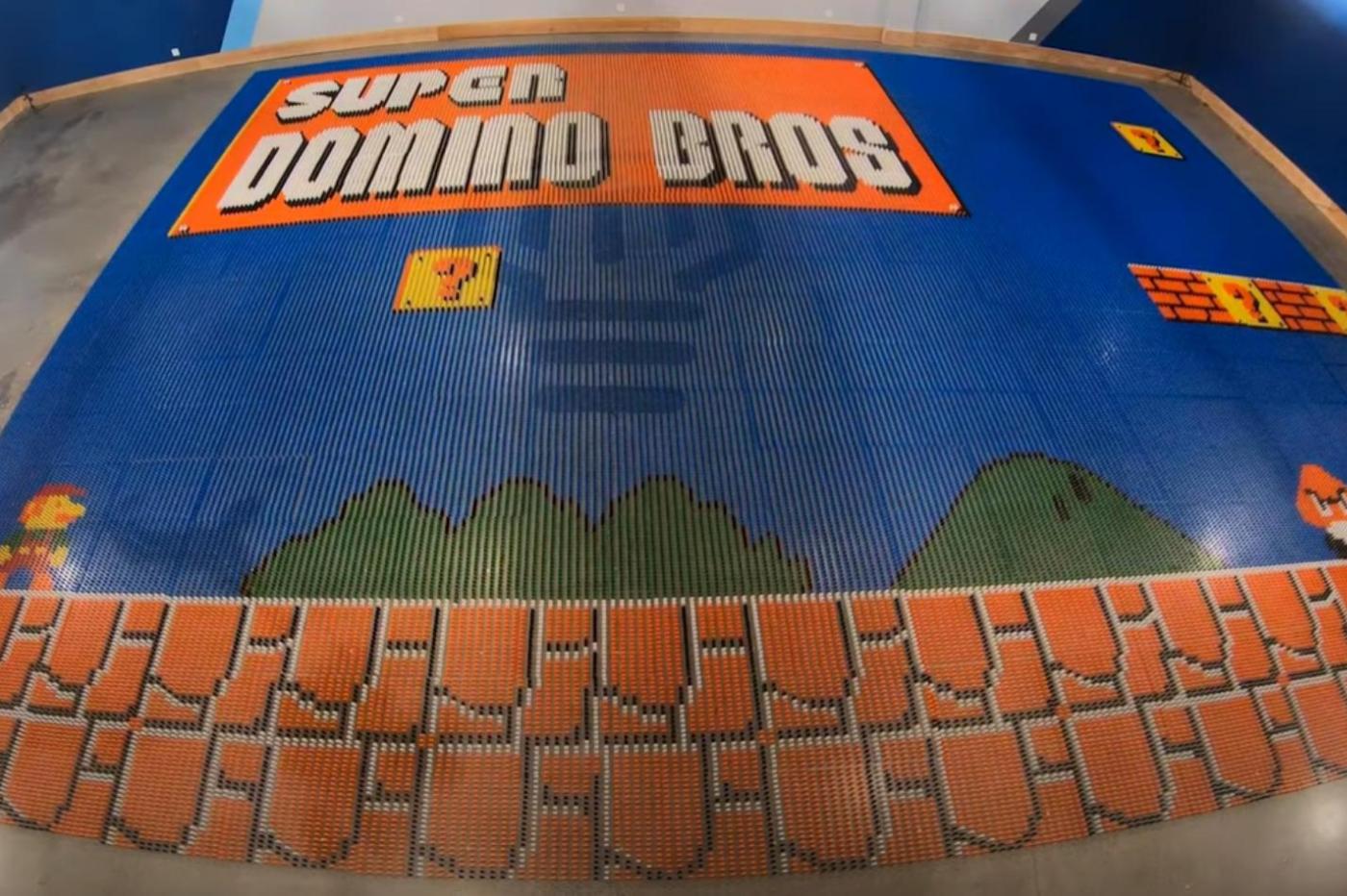 Super Mario Bros domino