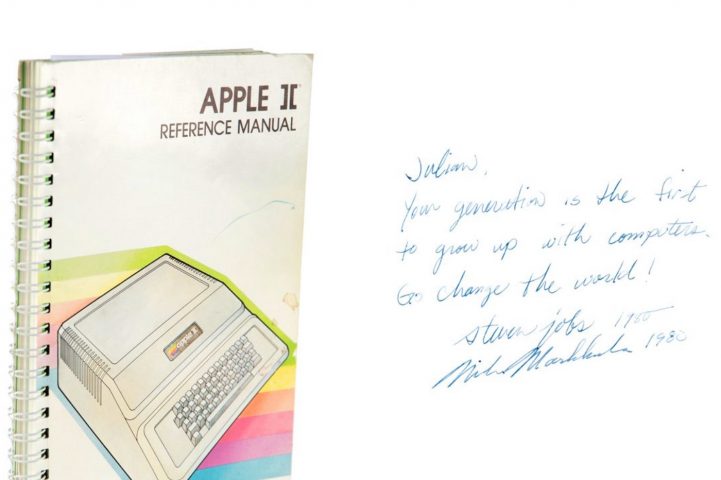 Manuel Apple II Steve Jobs