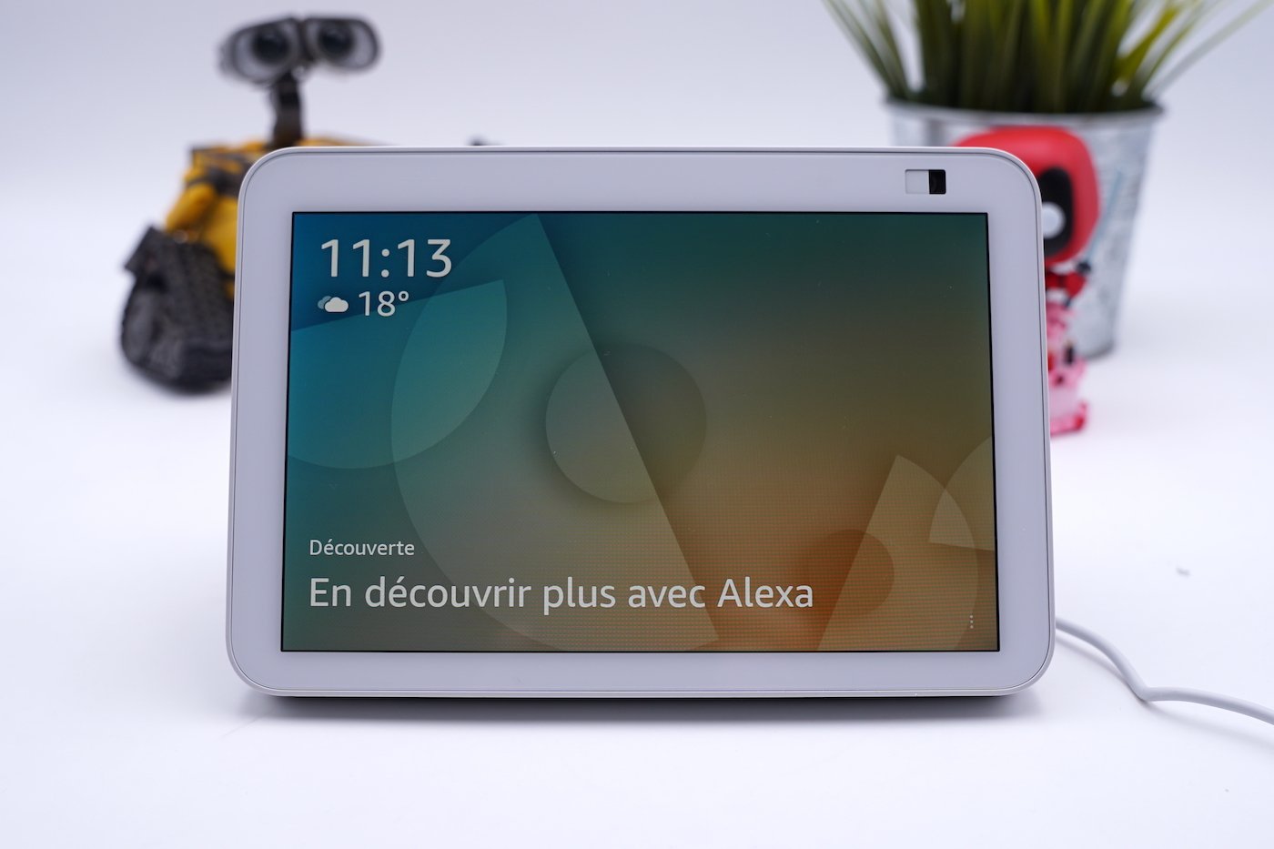 L'Amazon Echo Show 2e gen de face