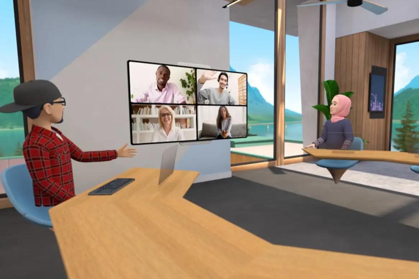 Horizon Workrooms Facebook VR