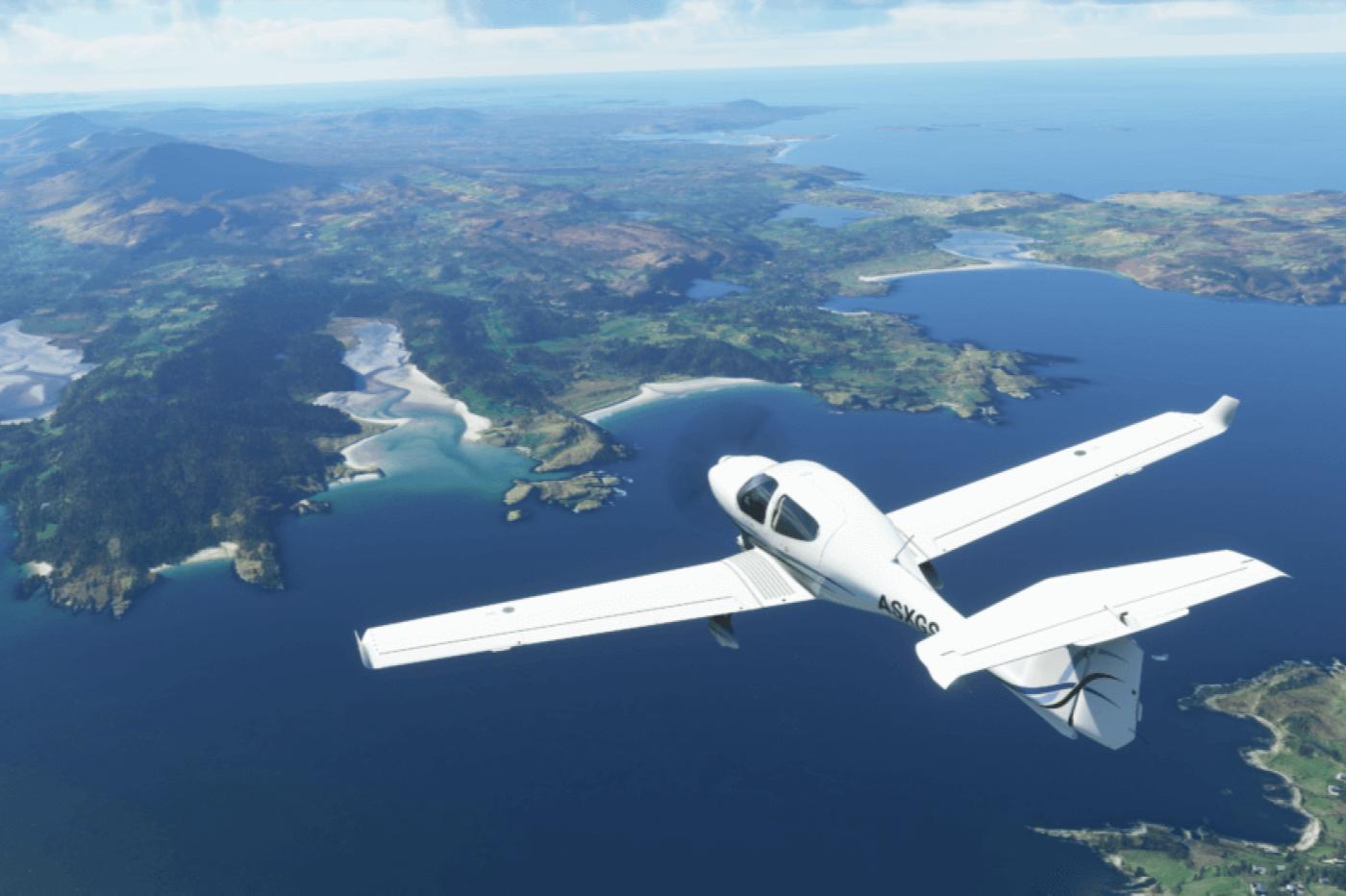 Microsoft Flight Simulator MArio Kart