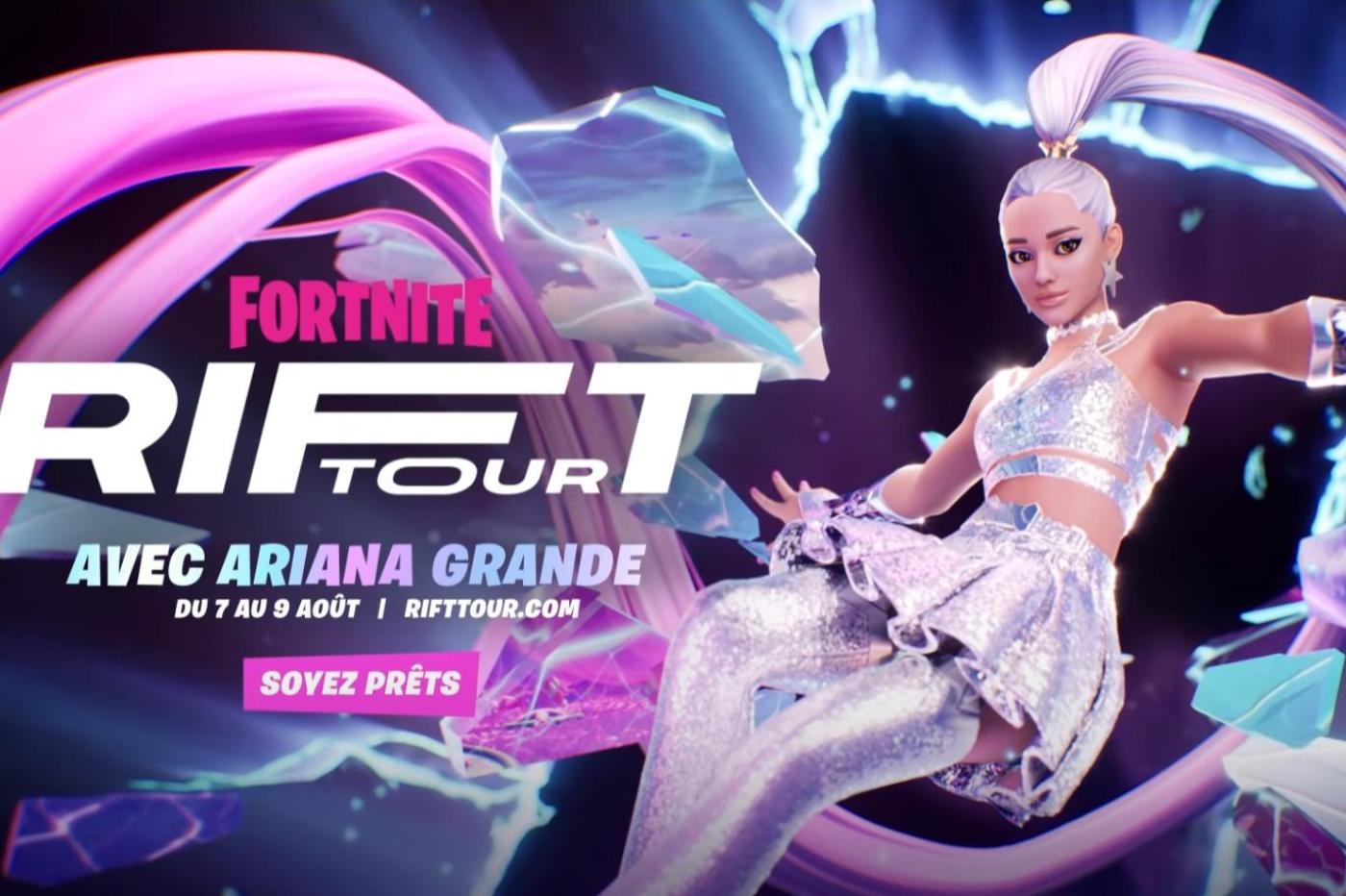 Rift Tour Ariana Grande Fortnite concert