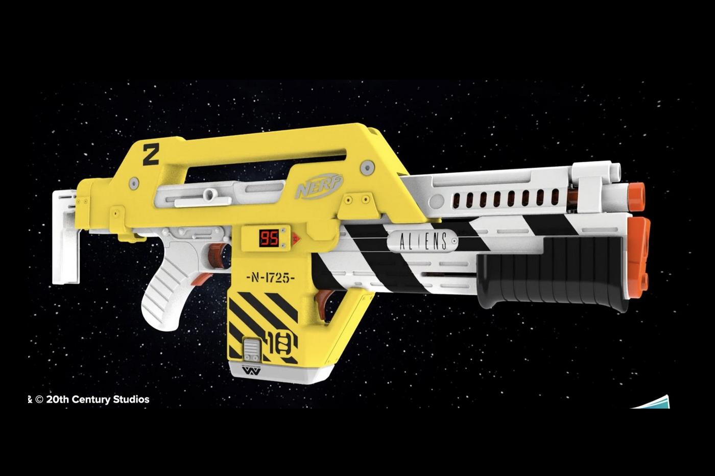 Nerf lance une incroyable réplique du blaster d'Alien