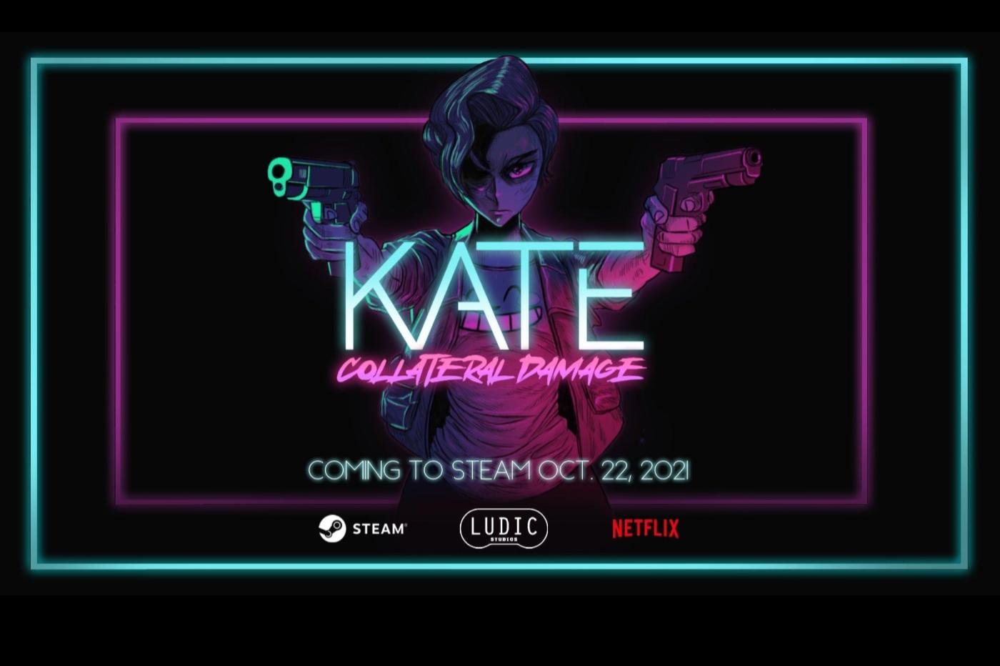 Kate bannière jeu vidéo