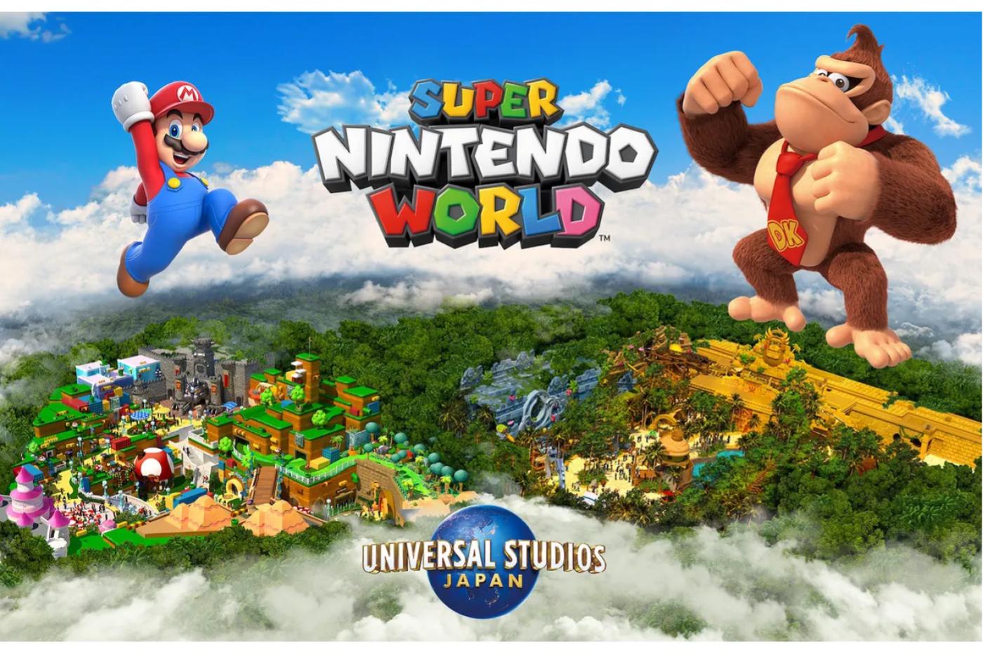 super nintendo world donkey kong