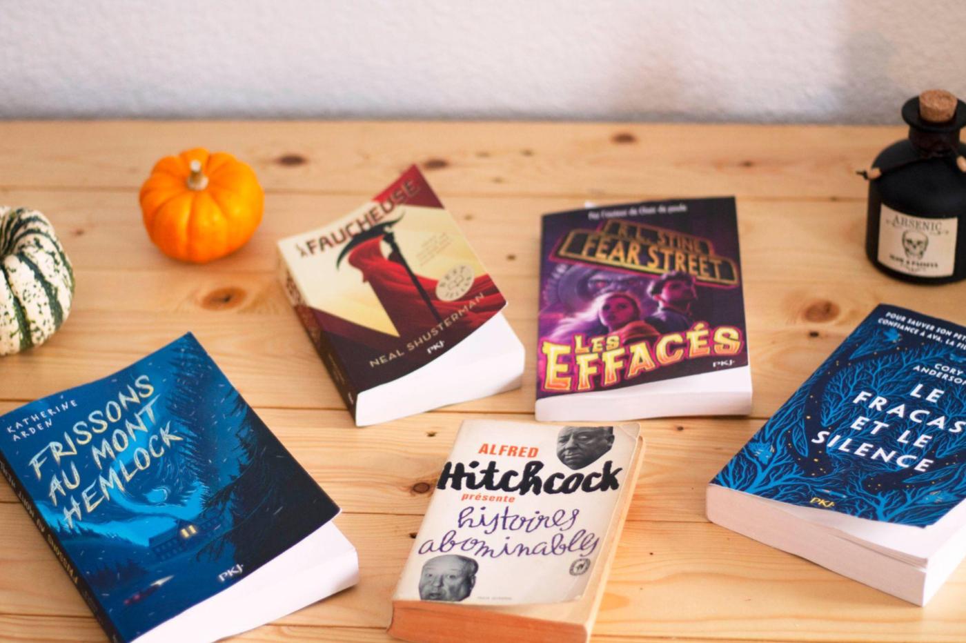 livres halloween sélection