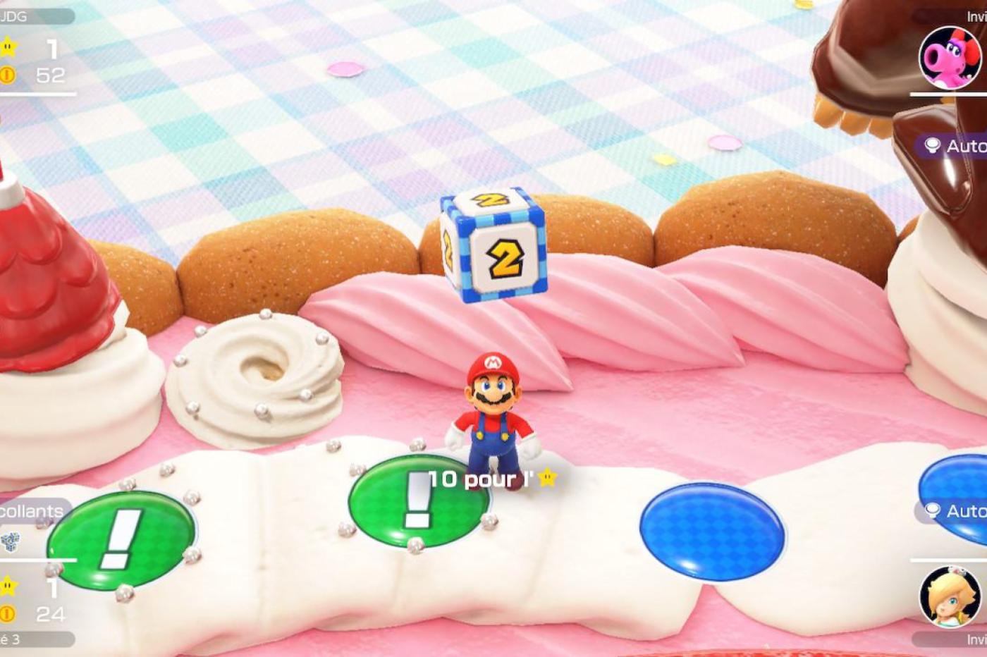 Test mario party superstars plateaux