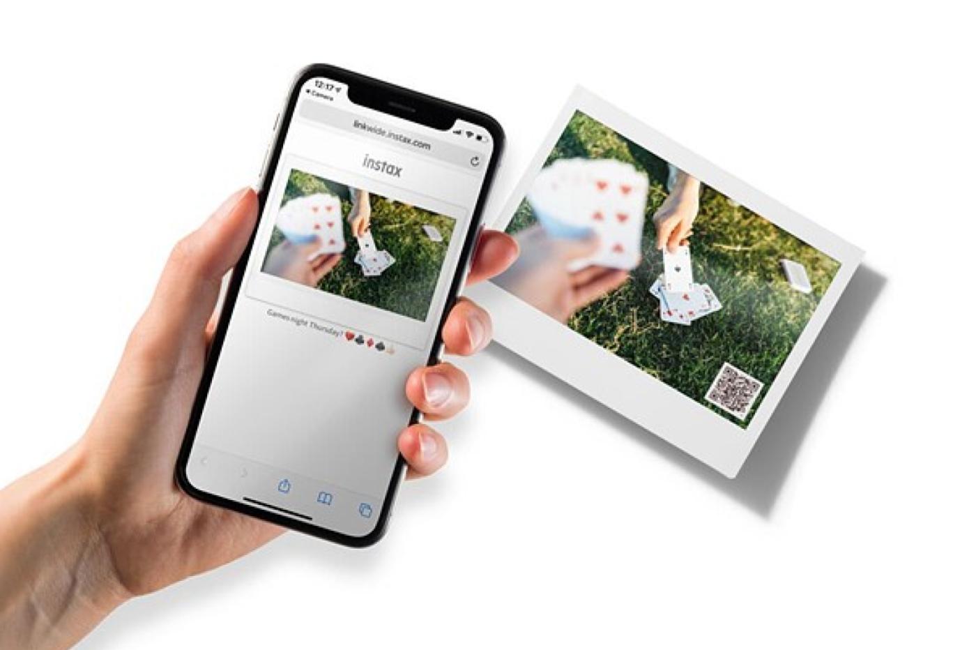 Fujifilm instax link wide photo application