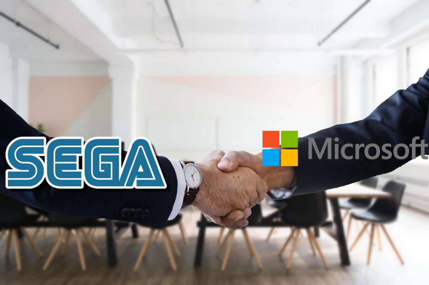 microsoft et sega accord