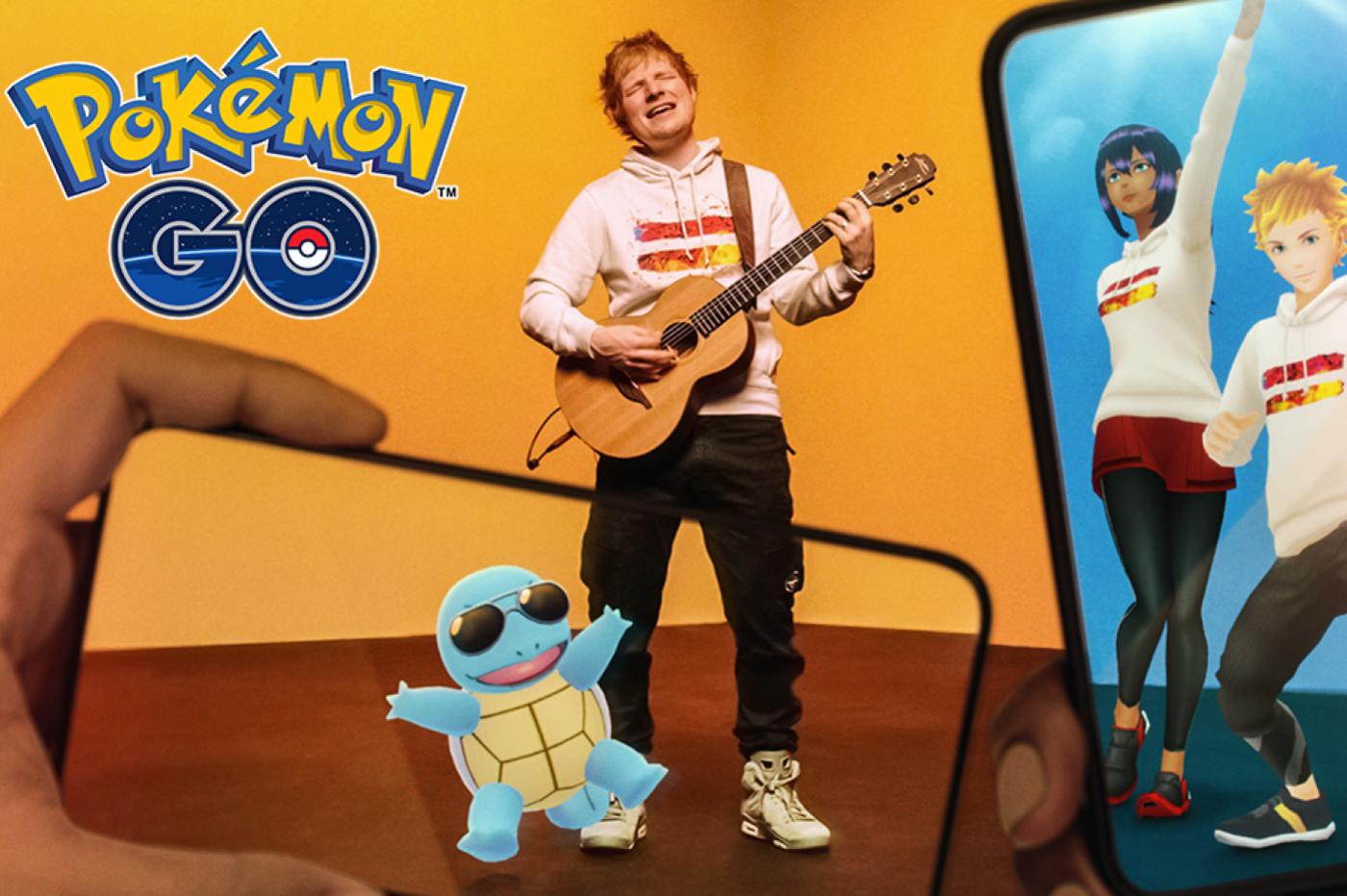 Ed sheeran pokemon go concert