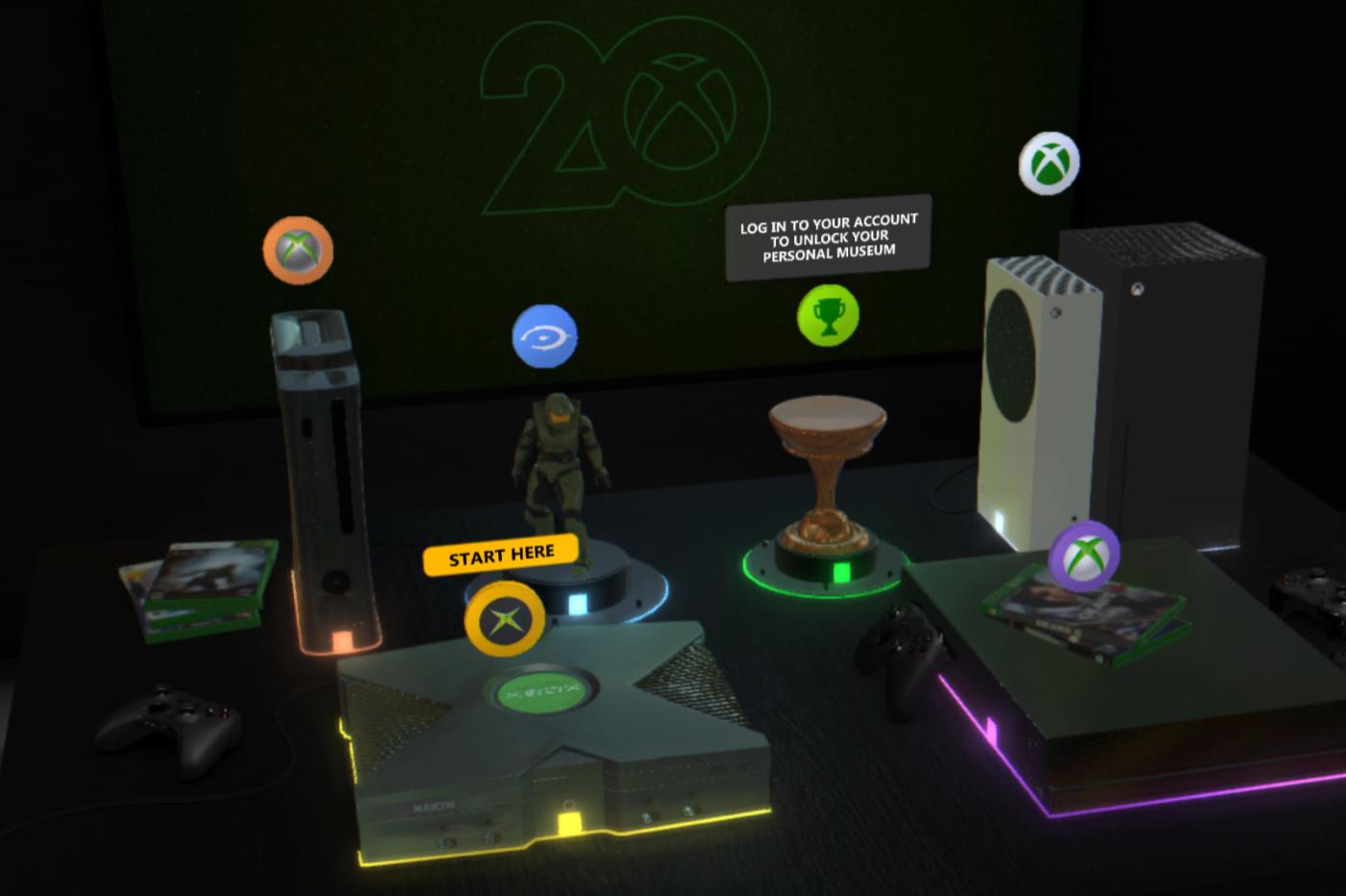 Microsoft musee virtuel xbox
