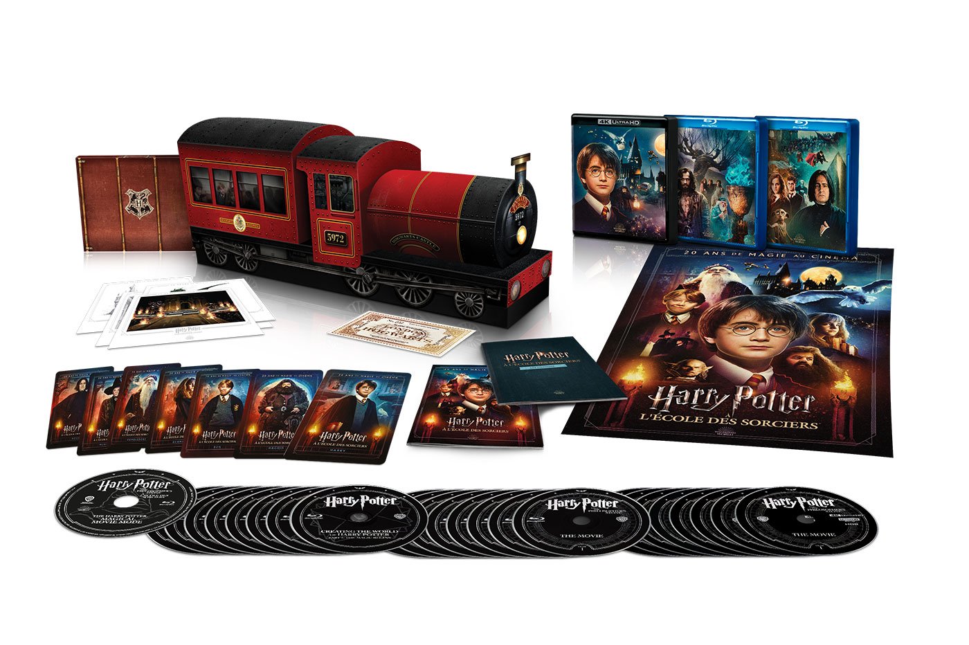 Harry Potter - L'intégrale des 8 films en coffret 4K : -40 % de réduction  pour le Black Friday