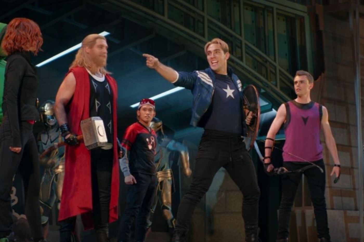 avengers à Broadway