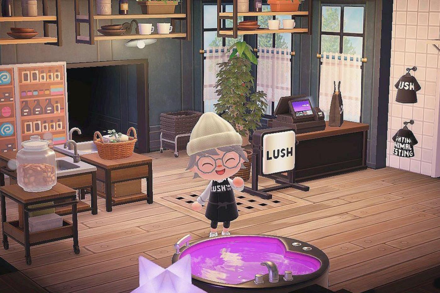 lush animal crossing code onirique