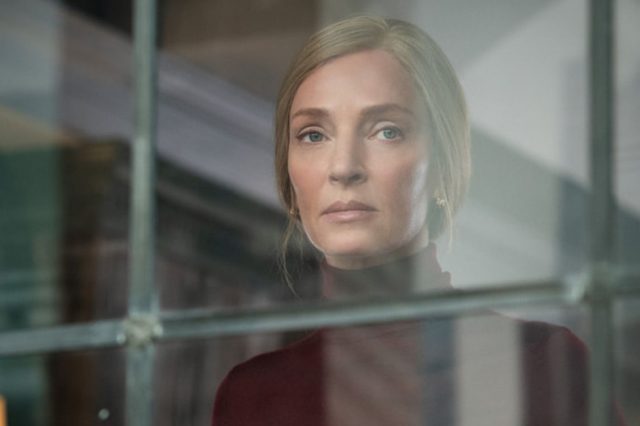 uma thurman dans la série Apple TV+