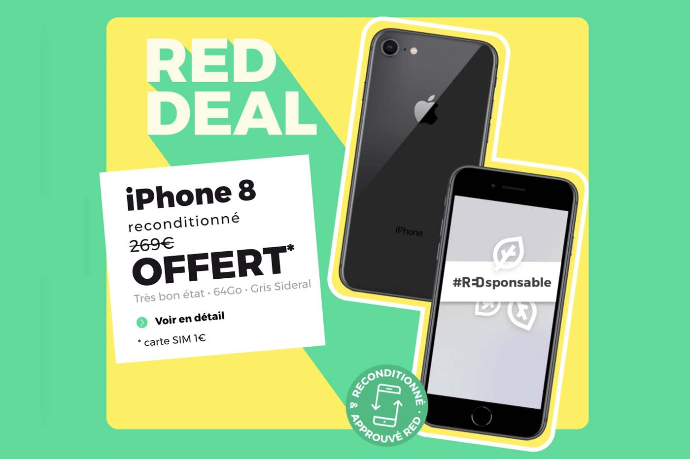 RED Deal iPhone 8