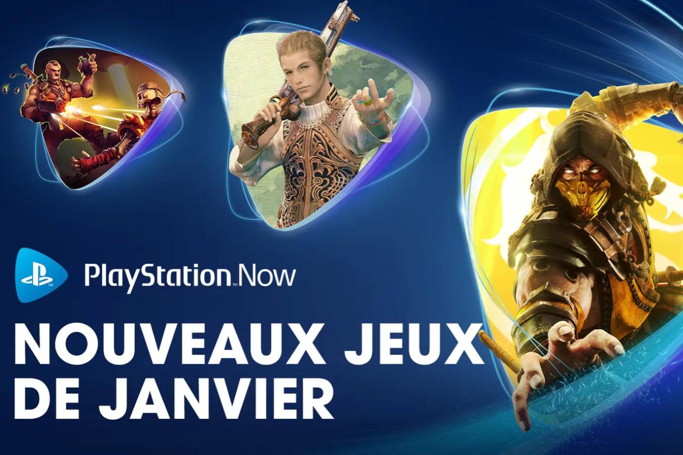 playstation now janvier 2022