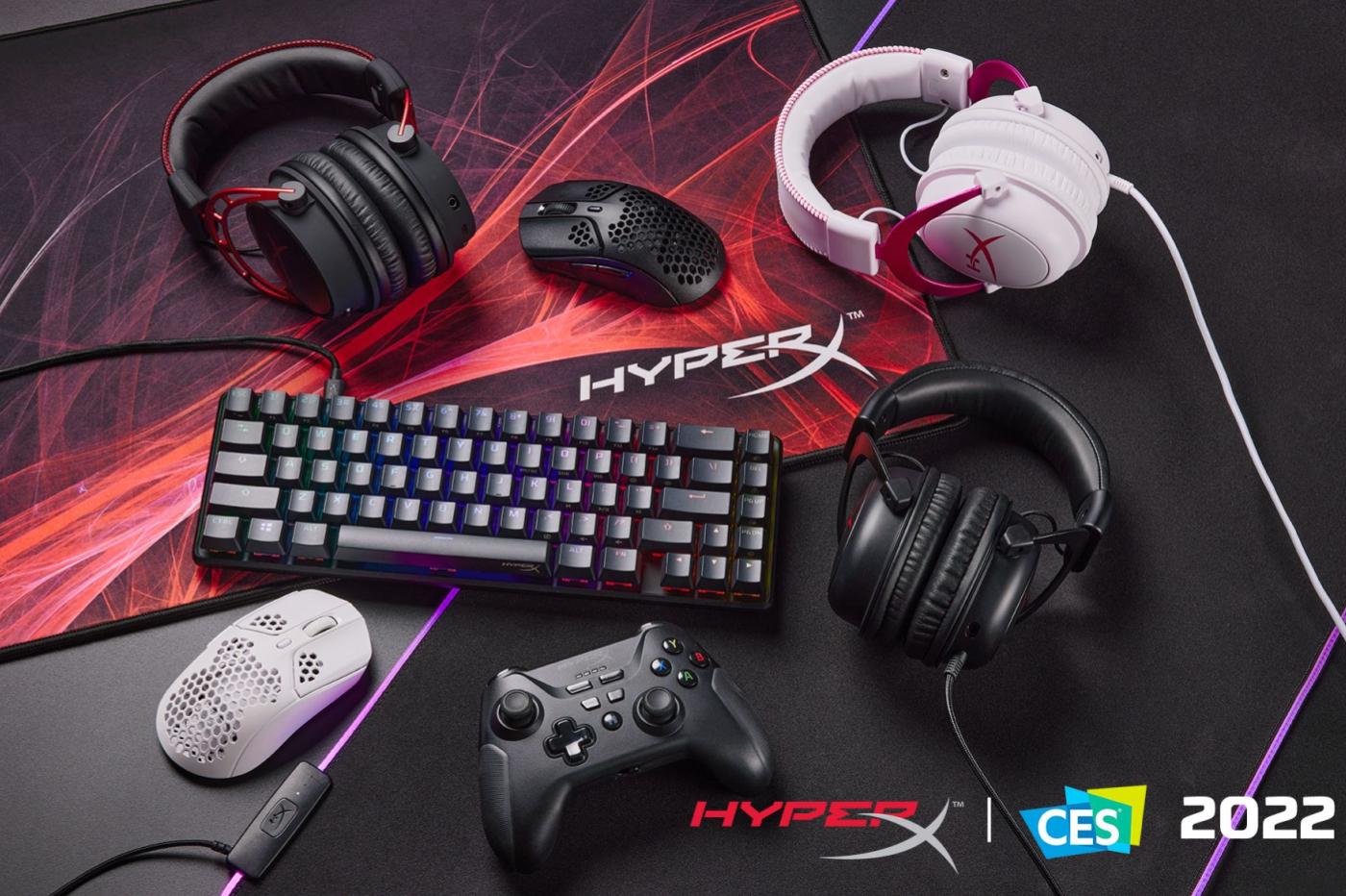 accessoires gamings hyperx CES 2022