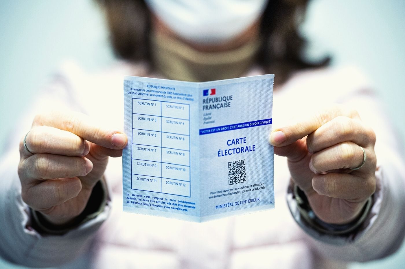 carte électorale QR